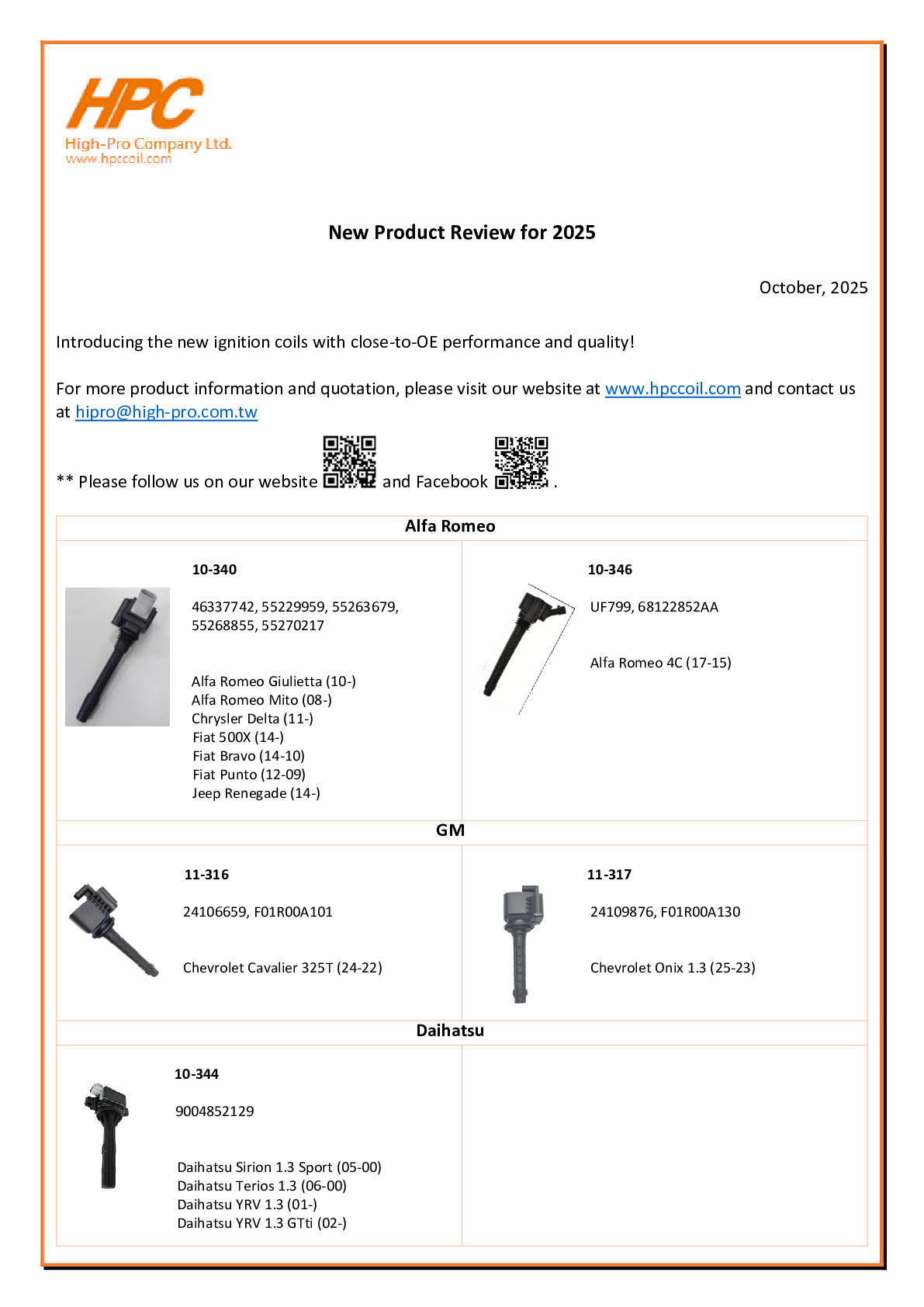 New Product Announcement_October 2025